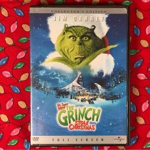 How The Grinch Stole Christmas DVD.